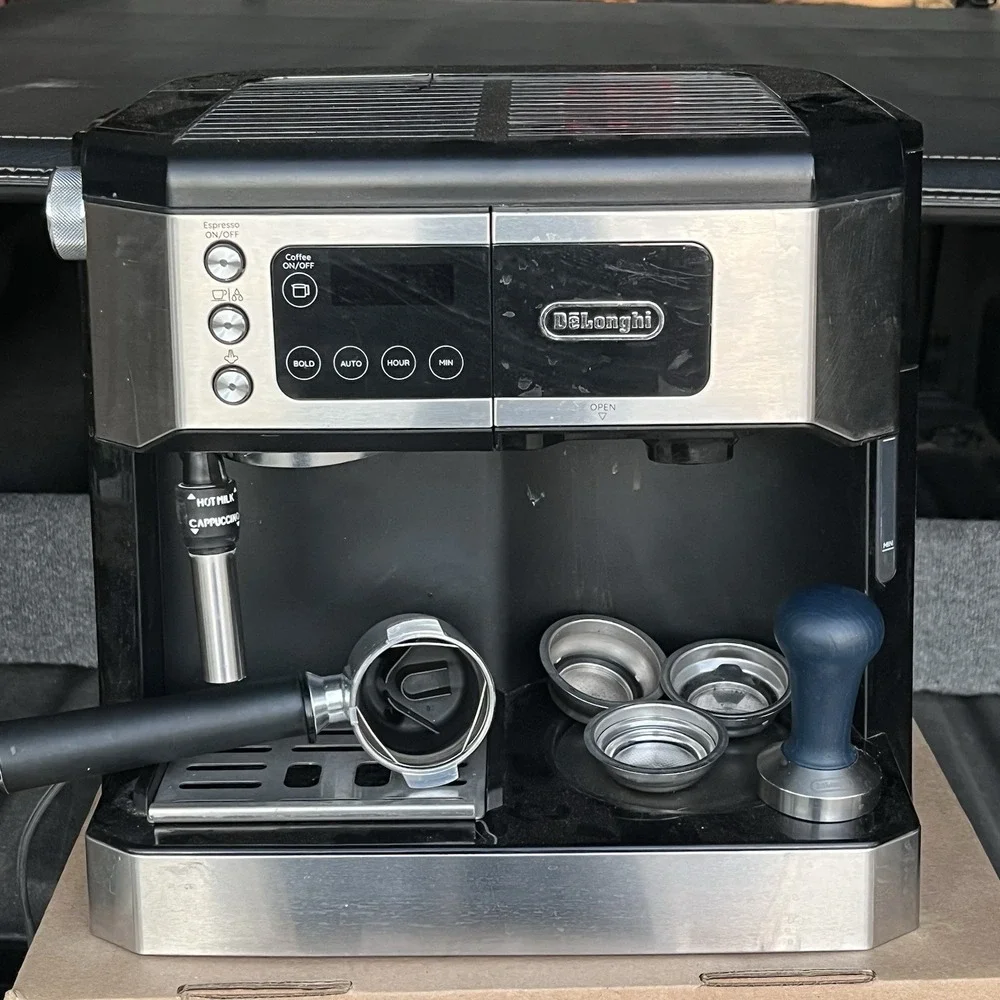 DeLonghi COM532M All-In-One Espresso & Coffee Maker - TESTED & WORKING - No Pot